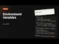 Environment Variables Next js Tutorial for Beginners