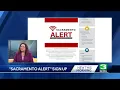 How to sign up for Sacramento Alert