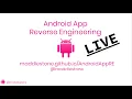 Android App Reverse Engineering LIVE - Part 1