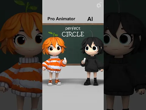 Pro Animator vs AI: perfect circle