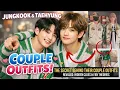 Lagu TAEHYUNG AND JUNGKOOK 💜 The Secret Behind Couple OUTFIT ? 🔥
