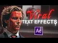 VIRAL Text Effects I After Effects Tutorial
