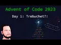 Advent of Code 2023 Python - Day 1 Trebuchet