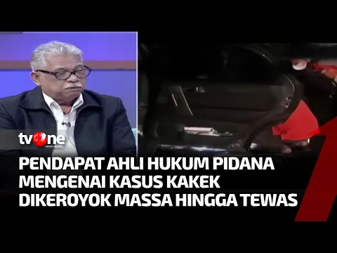 Kakek Diteriaki Maling, Berujung Tewas Dikeroyok Massa