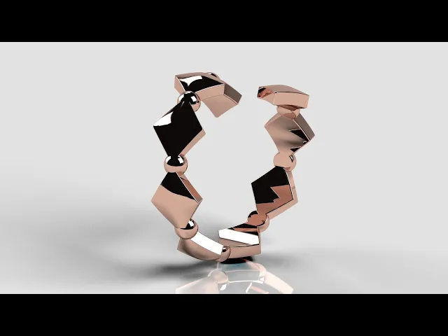 Quilted Helix Ring video thumbnail