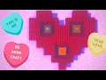 Minecraft How to Make a Cute Box of Chocolates for Valentine s Day Aesthetic Build Ideas