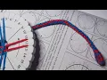Kumihimo easy Tutorial 8 threads