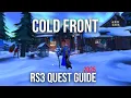 Cold Front Quest Guide - REAL TIME NO CUTS RS3 Christmas Event 2025