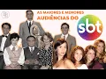 NOVELAS de Maior e Menor AUDIÊNCIA DO SBT