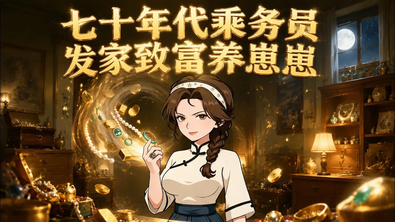 七十年代乘务员,发家致富养崽崽