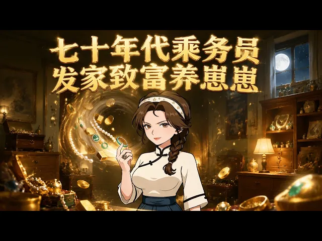 七十年代乘务员,发家致富养崽崽