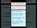 SOFTWARE TESTING Seven Software Testing Principles Testing shows the presence of defects