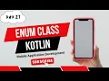 Kotlin Day 27 Enum Classes in Kotlin Explained Programming with Rana Waqas