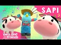Lagu Sapi - Lagu Binatang Lucu - Lagu Anak Indonesia Terbaru