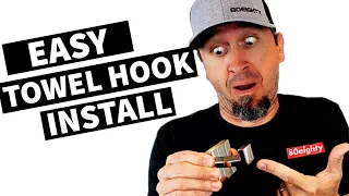 How Do I Install a Towel Hook - Easy Towel Hook Installation