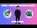 How I Scrape UNLIMITED Data For My Business From Google Maps FOR FREE