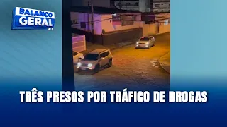 Polícia Civil prende três pessoas por tráfico de drogas