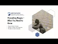 Prevailing Wages - What You Need to Know