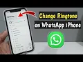 Download Lagu How to Change Ringtone on Whatsapp iPhone