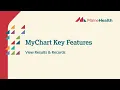 View Results and Reports with MyChart