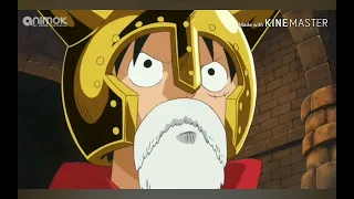 افضل لقاء في علم انمي لقاء لوفي و سابو 