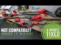Extending Craftsman 20V Pole Hedge Trimmer Make It Longer Less Wobbly