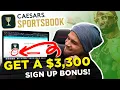 Caesars Sportsbook New York Sign-Up Bonus - Get 3 300 in Bonuses