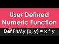 How to Make User Defined Functions GW BASIC Programming Tutorials DEF FN Statement