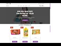 Responsive complete Grocery Store Website Design With Admin Dashboard HTML CSS JavaScript PHP MySQL