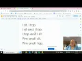 UFLI Lesson 8 Choral Read