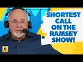 This Is The Shortest Call In Ramsey Show History