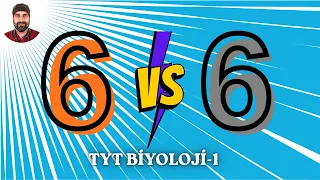 6 vs 6 TYT Biyoloji Soru Çözüm Serisi-1 | Dr. Biyoloji