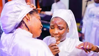 prophetess toyin dabiri and eriwande speaking in real c u0026s tongues at the just concluded glossolalia