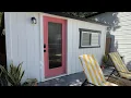 Converting a Shed Into a Stylish Home Office