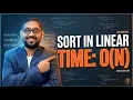 How to Sort Arrays in Linear Time Count Merge Sort