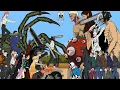 Lagu Chainsaw Man, Demon Slayer VS , Darkness Devil, Spider Clicker - Drawing Cartoon2