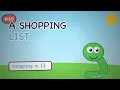 Python for Kids A Shopping List I can build with lists