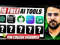 Top 10 Free AI Tools for College Students AI Tools to Increase your Productivity