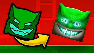 I Made Geometry Dash Youtuber Icons REALISTIC