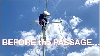 Final repairs before the passage next to Somalia / Sailing Aquarius #129