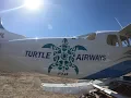 Turtle airways sea plane to mantaray island Fiji