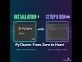 PyCharm Download Setup 2025 Step by Step Bangla Tutorial Python IDE Installation
