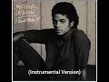 Michael Jackson - I Can't Help It (Instrumental Version)