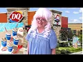 Dairy Queen Summer Blizzard Challenge Puppy Chow Smores Oreo Granny McDonald s Taste Test