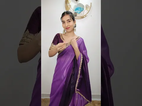 Slippery Saree? Open Pallu Aise Set Karo! 😳✨