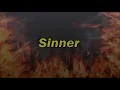 Judas Priest - Sinner (Lyrics on screen)