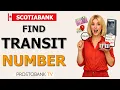 How to Find Scotiabank Transit and Branch Number Complete Guide