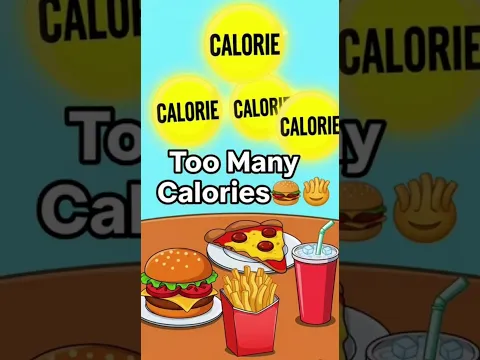 जंक फूड से मोटापा क्यों बढ़ता है? | Explain Like You’re 5 | Health Life Hack #facts #shorts