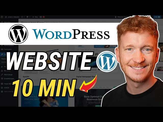 How to Build a WordPress Website in 10 Minutes with AI