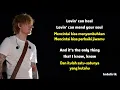 Download Lagu Ed sheeran - Photograph | Lirik Terjemahan